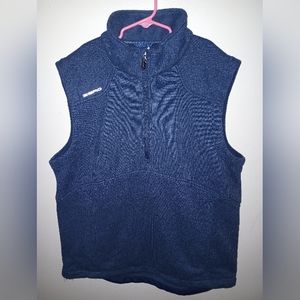 Sweater Vest. Zero Restriction. Size M. Dark Blue.